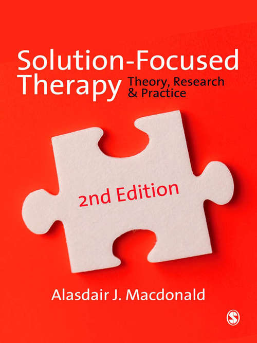 Book cover of Solution-Focused Therapy: Theory, Research & Practice