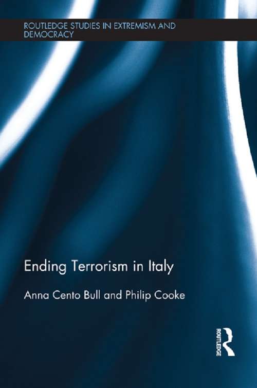 Book cover of Ending Terrorism in Italy (Extremism and Democracy)