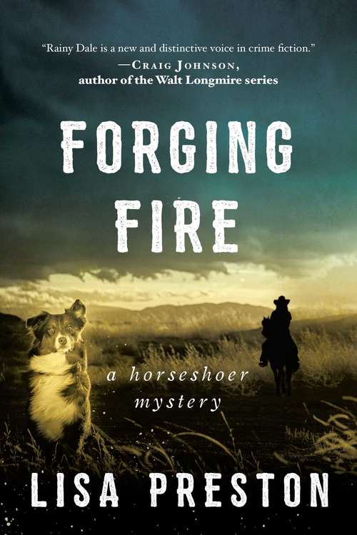 Book cover of Forging Fire: A Horseshoer Mystery (Horseshoer Mystery Series)