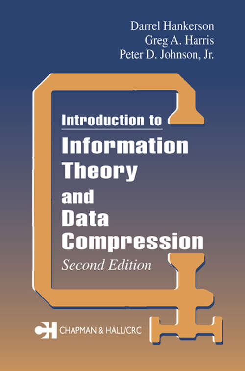 Book cover of Introduction to Information Theory and Data Compression (Applied Mathematics)