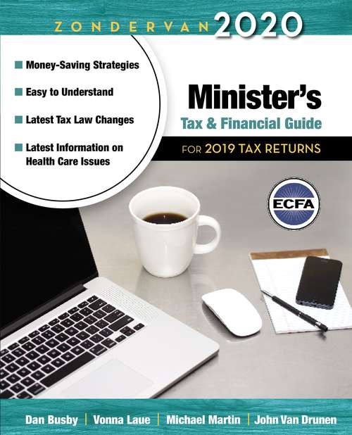 Book cover of Zondervan 2020 Minister's Tax and Financial Guide: For 2019 Tax Returns
