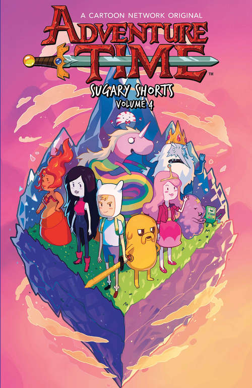 Book cover of Adventure Time Sugary Shorts (Planet of the Apes #4)