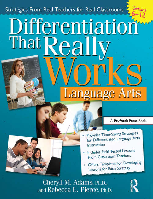 Book cover of Differentiation That Really Works: Language Arts (Grades 6-12)