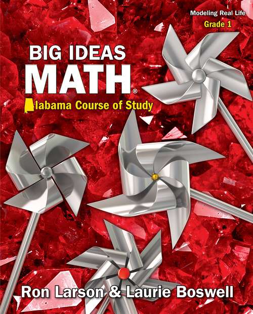 Book cover of Big Ideas Math Alabama 2022 Grade 1
