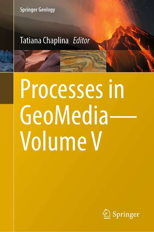 Book cover of Processes in GeoMedia—Volume V (1st ed. 2022) (Springer Geology)