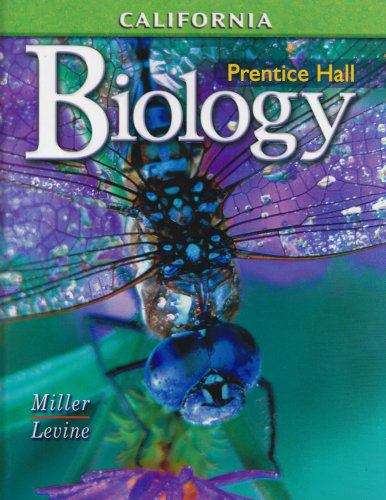 Book cover of Prentice Hall Biology (California Edition)