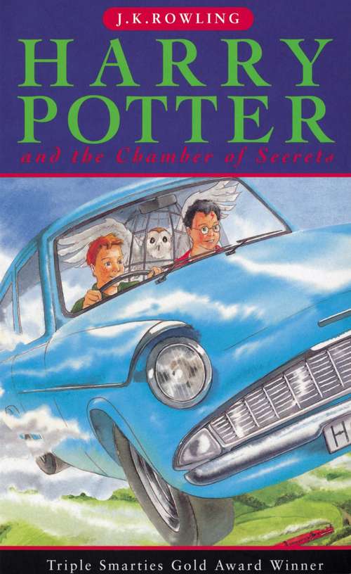 Book cover of Harry Potter and the Chamber of Secrets (Harry Potter #2; British Edition)