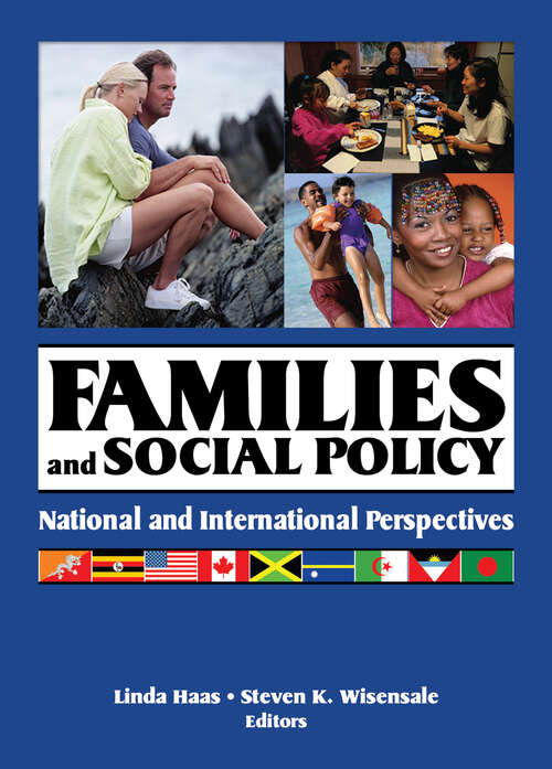 Book cover of Families and Social Policy: National and International Perspectives