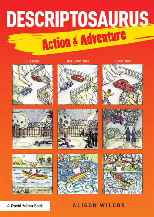 Book cover of Descriptosaurus: Genres: Action And Adventure (3)