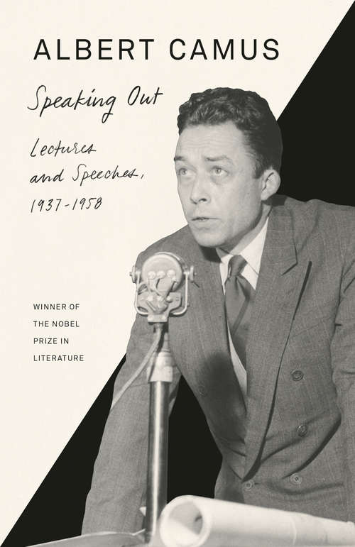 Book cover of Speaking Out: Lectures and Speeches, 1937-1958