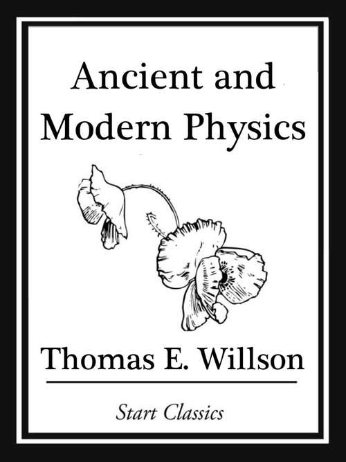 Book cover of Ancient and Modern Physics