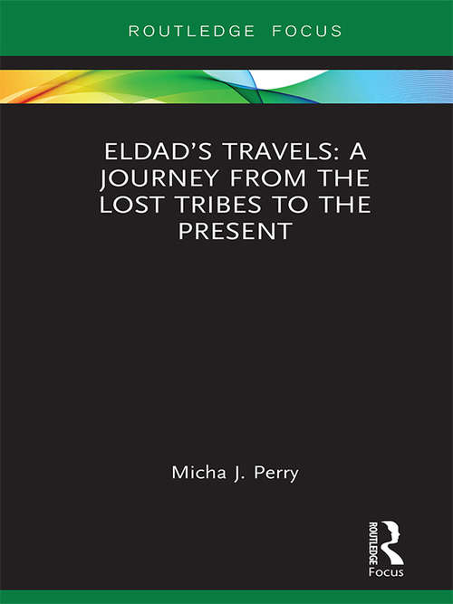 Book cover of Eldad’s Travels: A Journey from the Lost Tribes to the Present