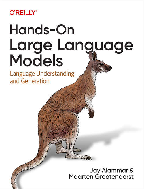 Book cover of Hands-On Large Language Models