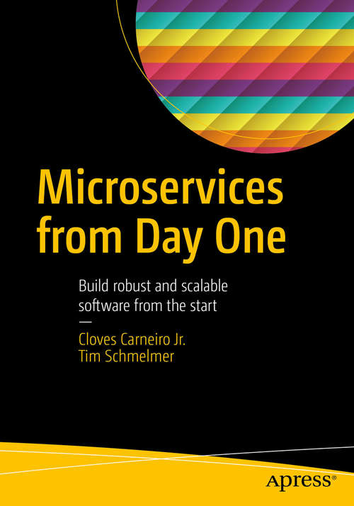 Book cover of Microservices From Day One
