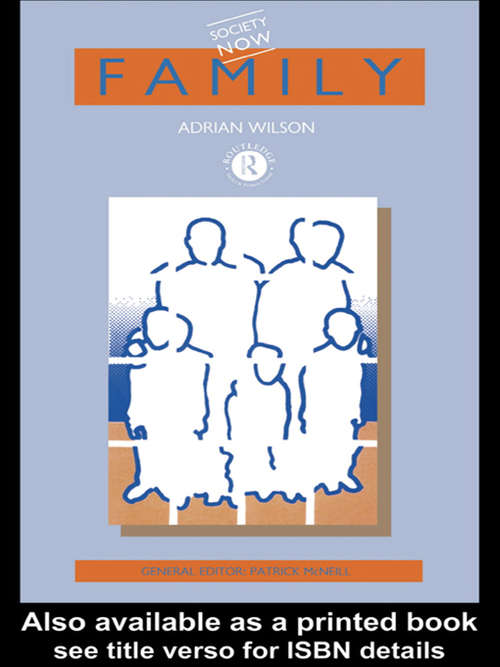 Book cover of Family (Society Now)