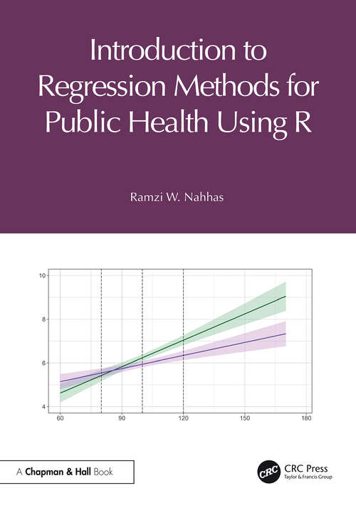 Book cover of Introduction to Regression Methods for Public Health Using R