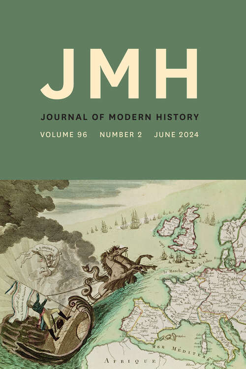 Book cover of The Journal of Modern History, volume 96 number 2 (June 2024)
