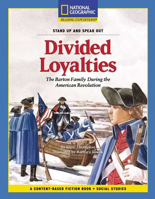 Book cover of Divided Loyalties: The Barton Family During the American Revolution