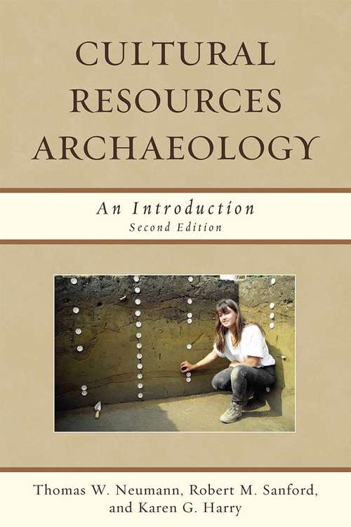 Book cover of Cultural Resources Archaeology: An Introduction (Second Edition)