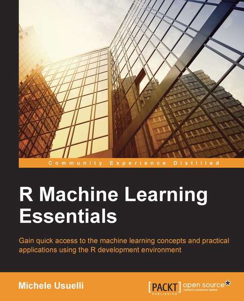 Book cover of R Machine Learning Essentials