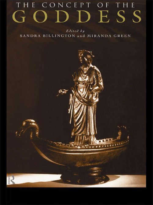 Book cover of The Concept of the Goddess