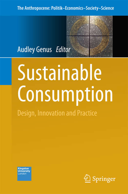 Book cover of Sustainable Consumption