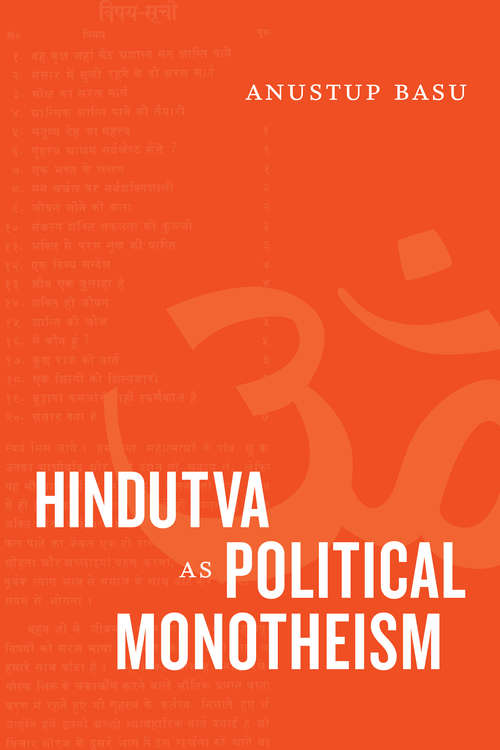 Book cover of Hindutva as Political Monotheism