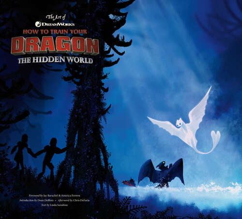 Book cover of The Art of How to Train Your Dragon: The Hidden World