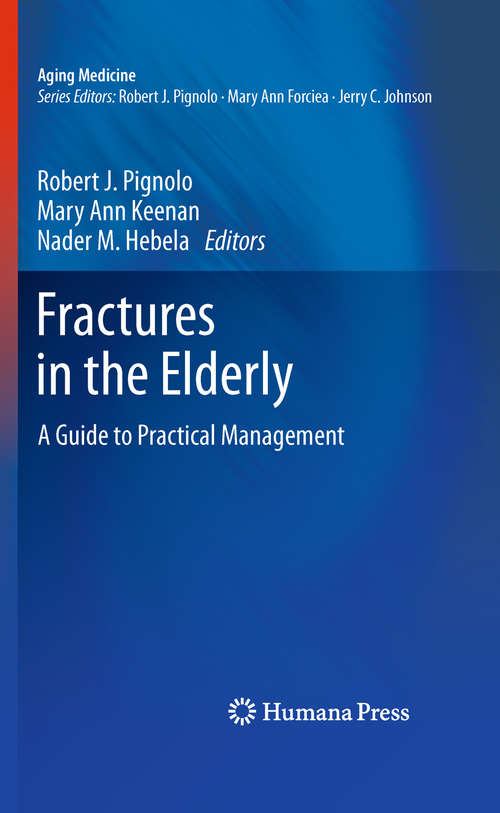 Book cover of Fractures in the Elderly