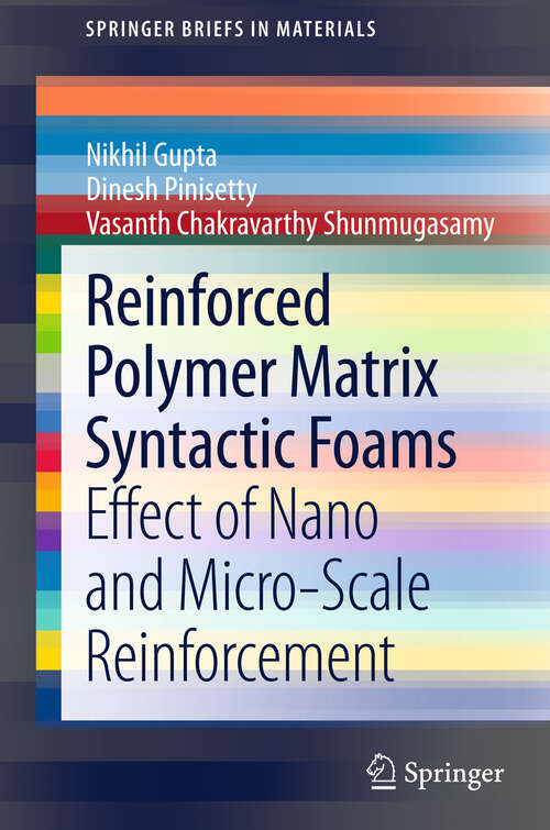 Book cover of Reinforced Polymer Matrix Syntactic Foams