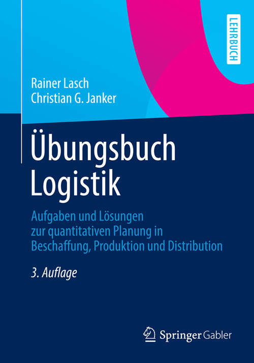 Book cover of Übungsbuch Logistik