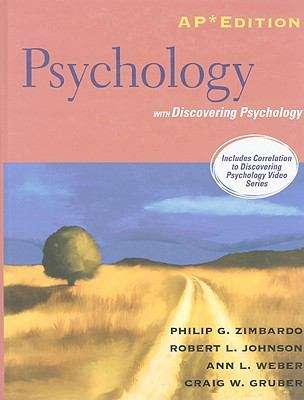 Book cover of Psychology: AP Edition with Discovery Psychology