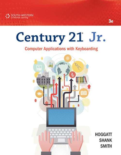Book cover of Century 21® Jr.: Computer Applications with Keyboarding