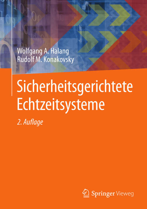 Book cover of Sicherheitsgerichtete Echtzeitsysteme