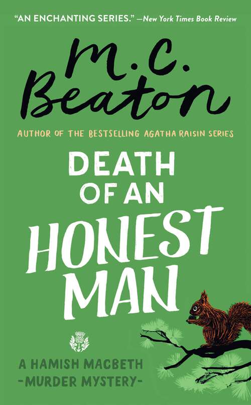 Book cover of Death of an Honest Man (A Hamish Macbeth Mystery #33)