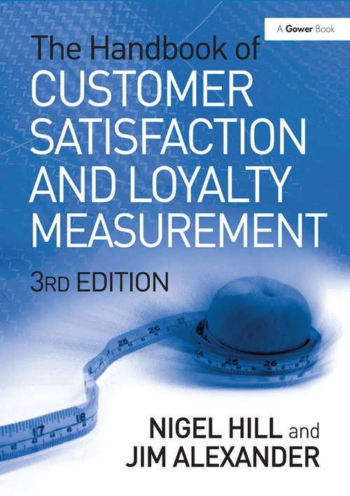 Book cover of The Handbook of Customer Satisfaction and Loyalty Measurement (3)