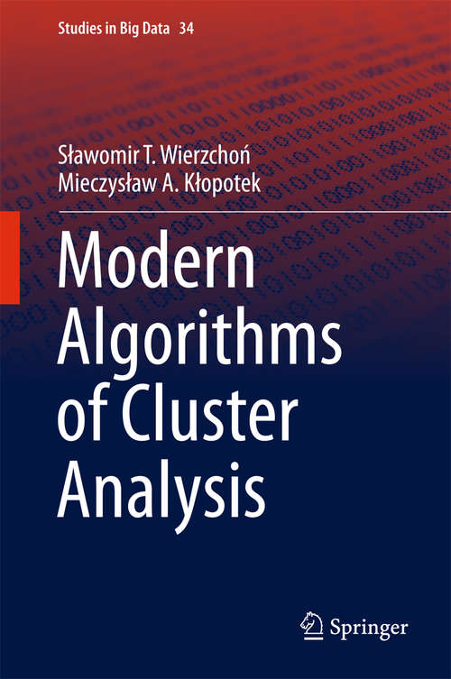 Book cover of Modern Algorithms of Cluster Analysis