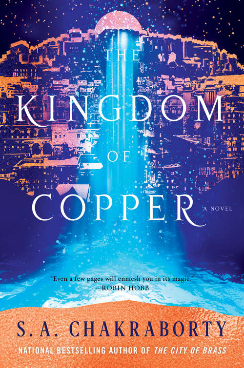 Book cover of The Kingdom of Copper: A Novel (The Daevabad Trilogy #2)