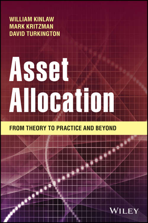 Book cover of Asset Allocation: From Theory to Practice and Beyond (2) (Wiley Finance Ser.)