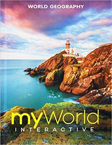 Book cover of myWorld Interactive: World Geography