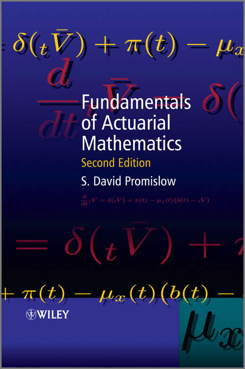 Book cover of Fundamentals of Actuarial Mathematics (2)