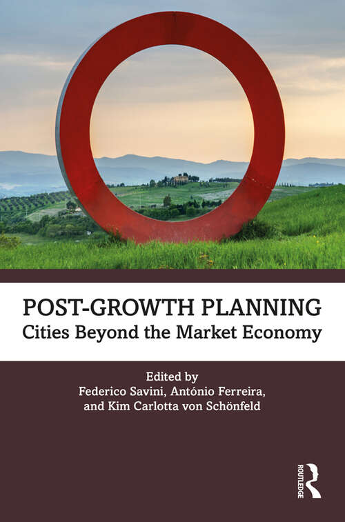Book cover of Post-Growth Planning: Cities Beyond the Market Economy