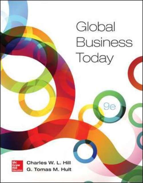 Book cover of Global Business Today (Ninth Edition)