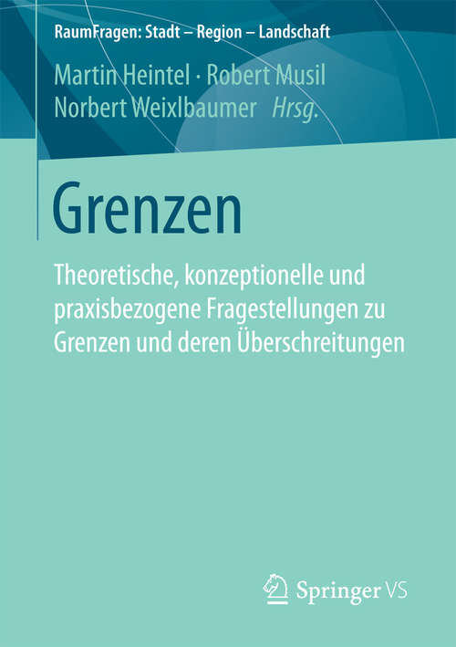 Book cover of Grenzen