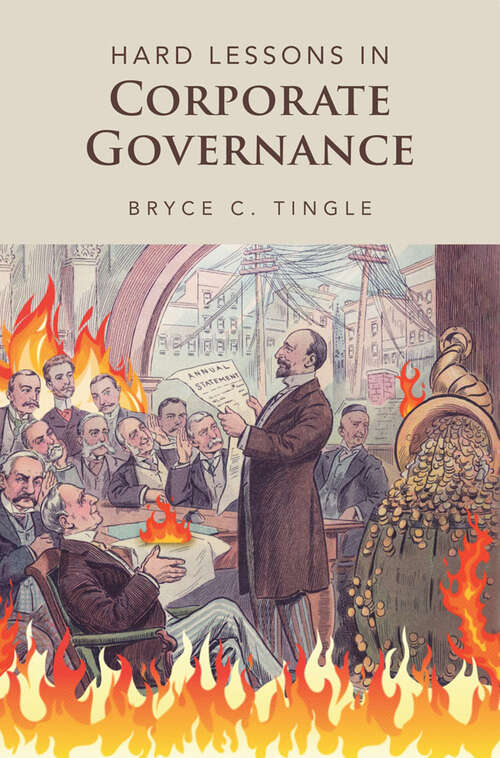 Book cover of Hard Lessons in Corporate Governance