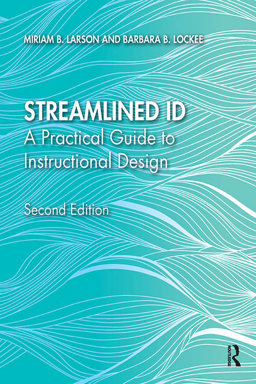 Book cover of Streamlined ID: A Practical Guide to Instructional Design (2)