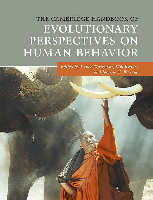 Book cover of The Cambridge Handbook of Evolutionary Perspectives on Human Behavior (Cambridge Handbooks in Psychology)