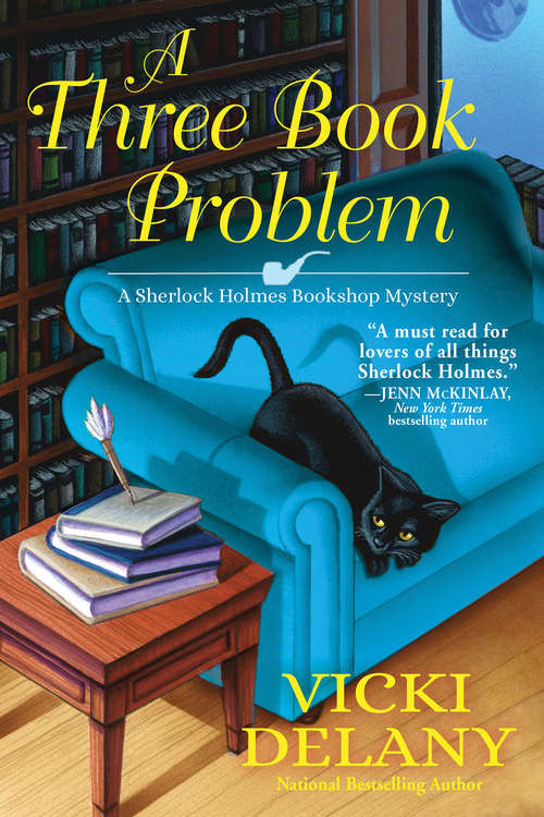 Book cover of A Three Book Problem: A Sherlock Holmes Bookshop Mystery (A Sherlock Holmes Bookshop Mystery #7)