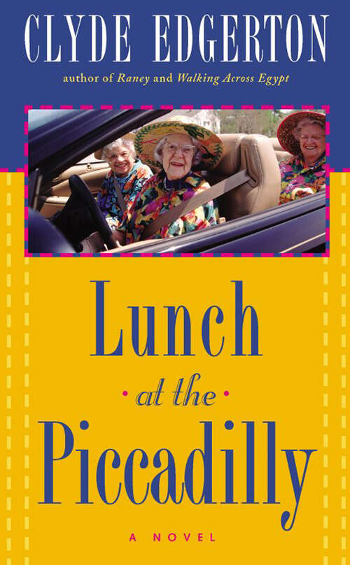 Book cover of Lunch at the Piccadilly: A Novel