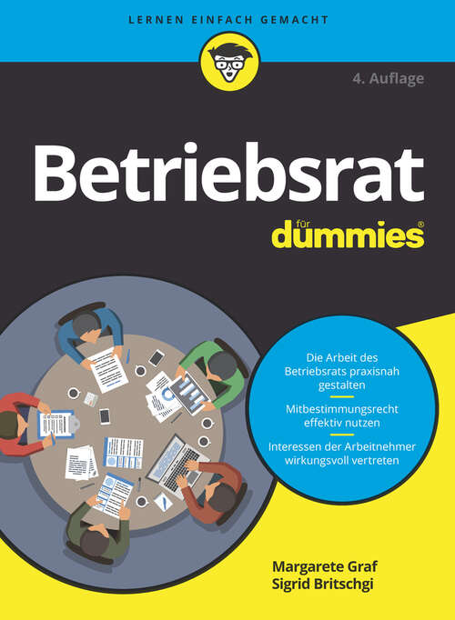 Book cover of Betriebsrat für Dummies (4. Auflage) (Für Dummies)